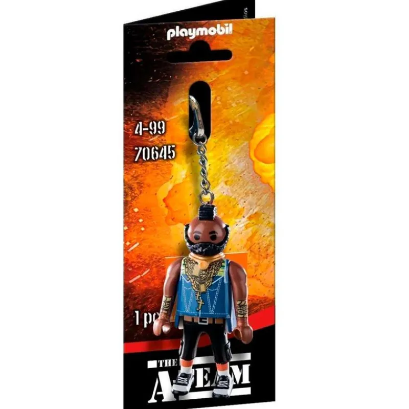 PLAYMOBIL Equipo A Llavero Mr.T- Playmobil|Playmobil