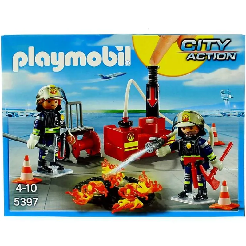 PLAYMOBIL Equipo de Bomberos- Playmobil