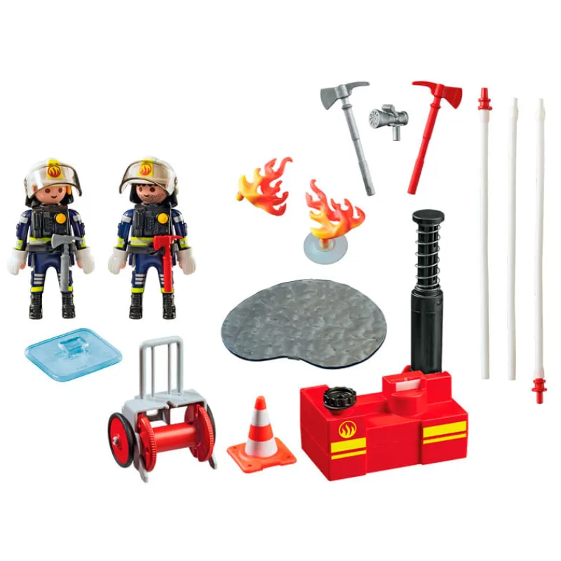 PLAYMOBIL Equipo de Bomberos- Playmobil