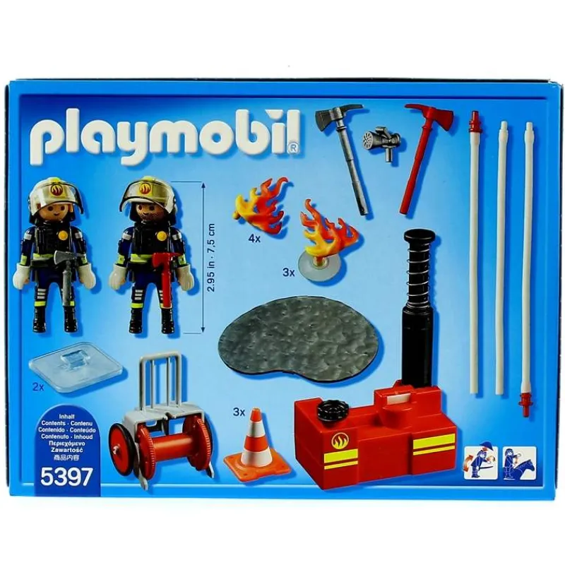 PLAYMOBIL Equipo de Bomberos- Playmobil