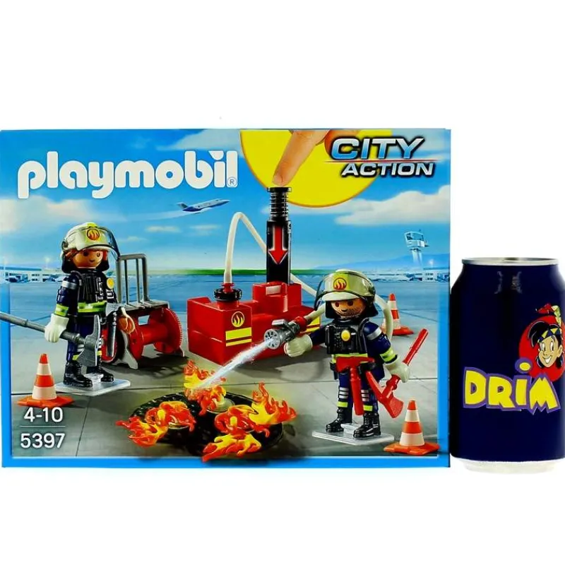 PLAYMOBIL Equipo de Bomberos- Playmobil