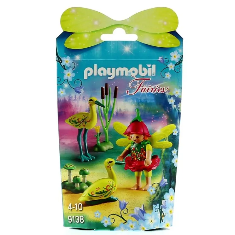 PLAYMOBIL Playmobil|Fairies Niña Hada con Cigüeñas