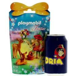 PLAYMOBIL Fairies Niña Hada con Ciervos- Playmobil