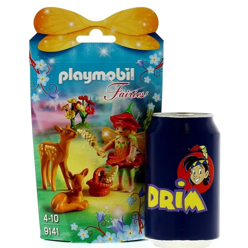 PLAYMOBIL Fairies Niña Hada con Ciervos- Playmobil