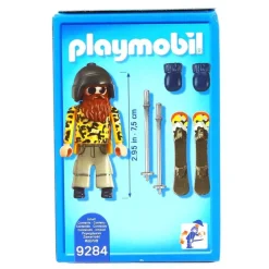 PLAYMOBIL Family Fun Esquiador con Snowblades- Playmobil