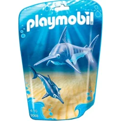 PLAYMOBIL Family Fun Pez Espada con Bebé- Playmobil