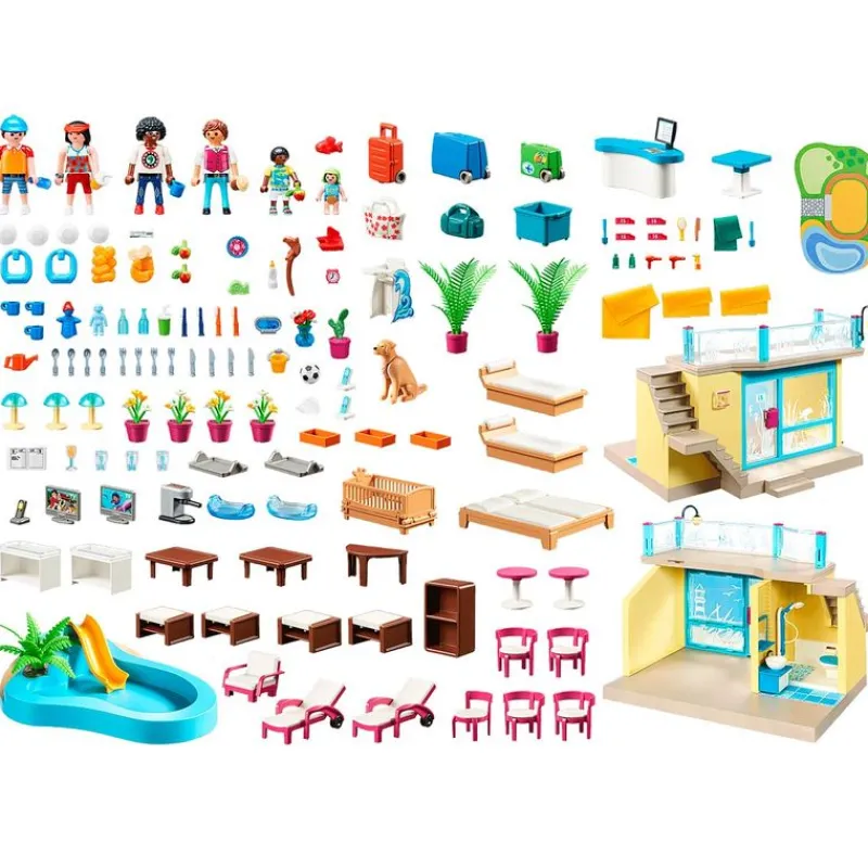 PLAYMOBIL Playmobil|Family Fun PLAYMO Beach Hotel