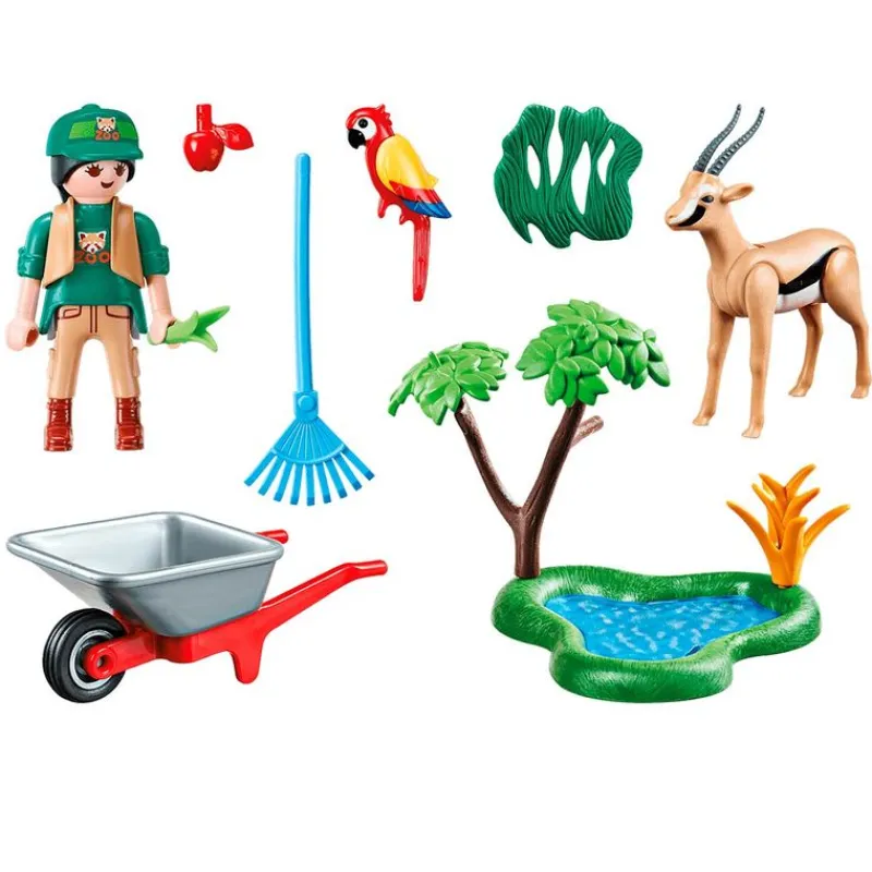 PLAYMOBIL Family Fun Set Zoo- Playmobil