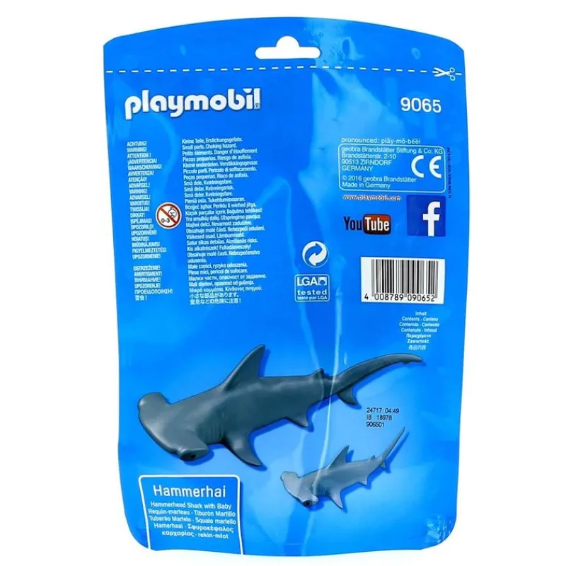 PLAYMOBIL Family Fun Tiburón Martillo y Bebé- Playmobil