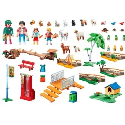 PLAYMOBIL Family Fun Zoo de Mascotas- Playmobil