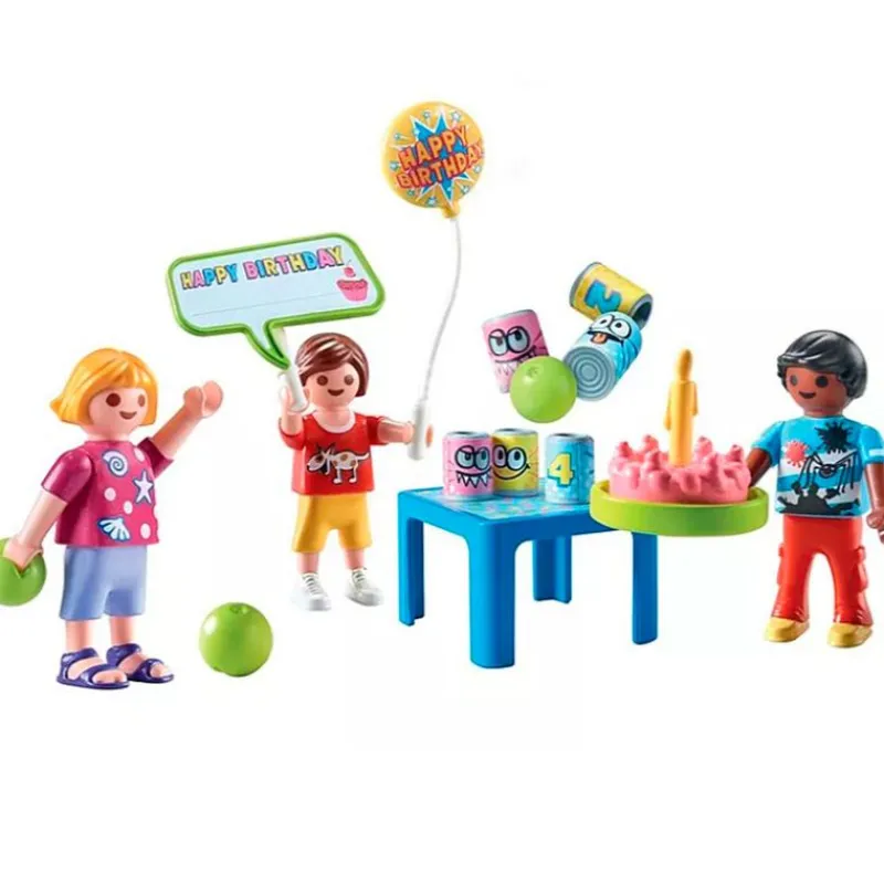 PLAYMOBIL Feliz Cumpleaños Infantil- Playmobil