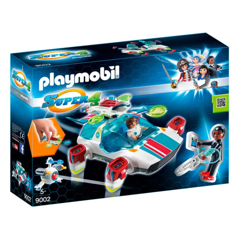 PLAYMOBIL FulguriX con Agente Gene- Playmobil