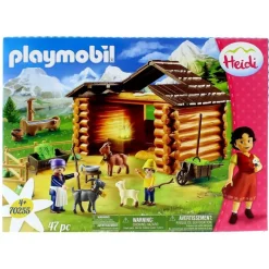 PLAYMOBIL Playmobil|Heidi Establo de Cabras de Pedro