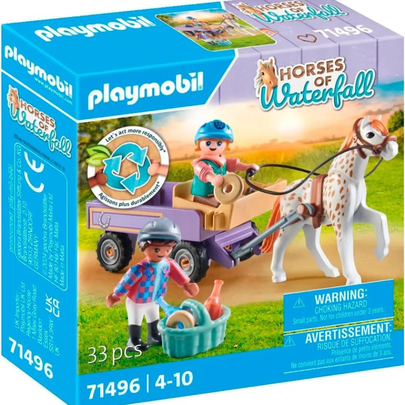PLAYMOBIL Playmobil|Horses of Waterfall Carruaje Poni