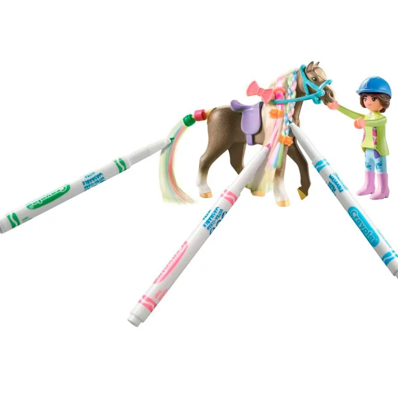 PLAYMOBIL Horses of Waterfall Caballos Lavables- Playmobil