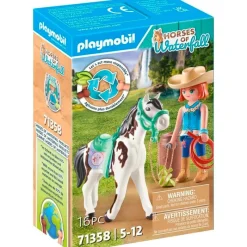 PLAYMOBIL Horses of Waterfall Ellie y Sawdust- Playmobil