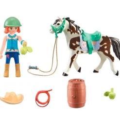 PLAYMOBIL Horses of Waterfall Ellie y Sawdust- Playmobil