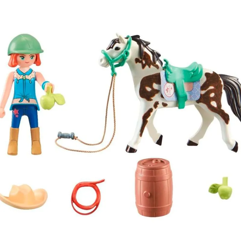 PLAYMOBIL Horses of Waterfall Ellie y Sawdust- Playmobil