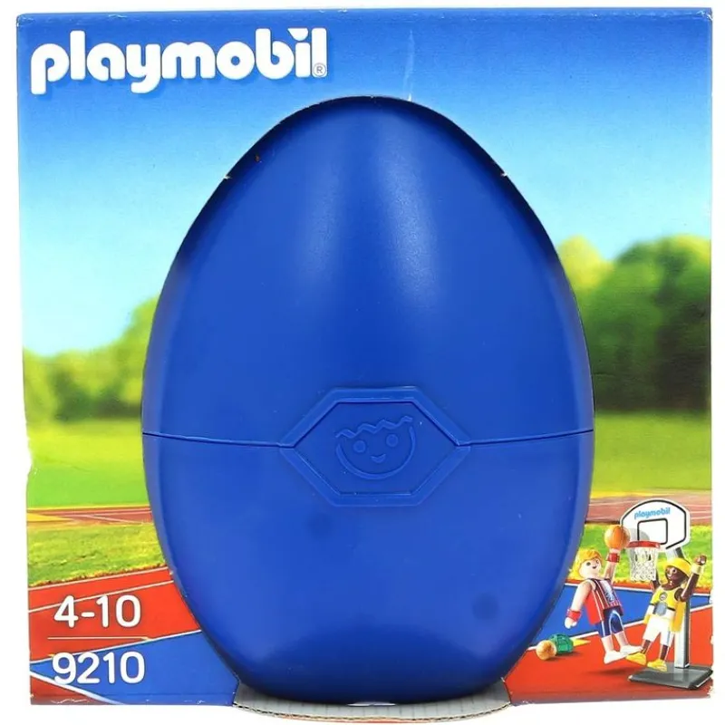 PLAYMOBIL Playmobil|Huevo Azul Jugadores de Baloncesto