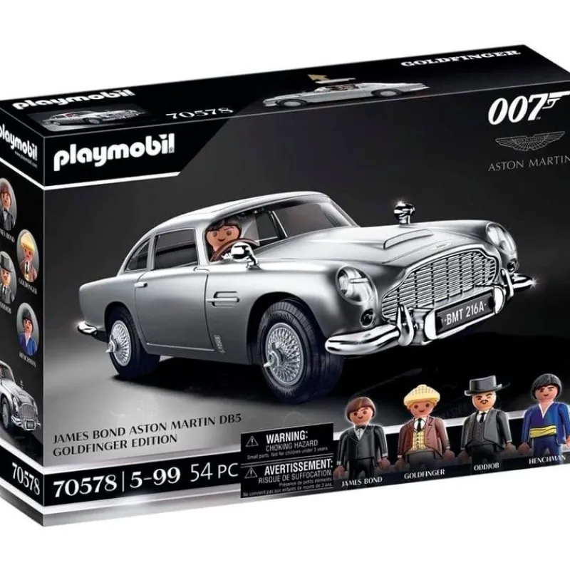 PLAYMOBIL James Bond Aston Martin DB5 Goldfinger- Playmobil|Playmobil