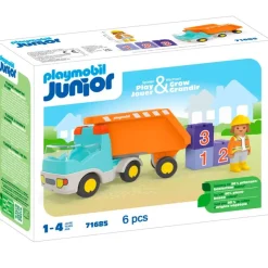 PLAYMOBIL Junior Camión de la Basura- Playmobil