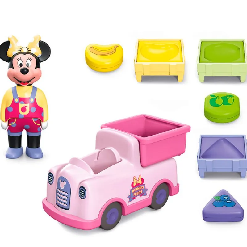 PLAYMOBIL Playmobil|Junior Camión de la Fruta de Minnie Mouse