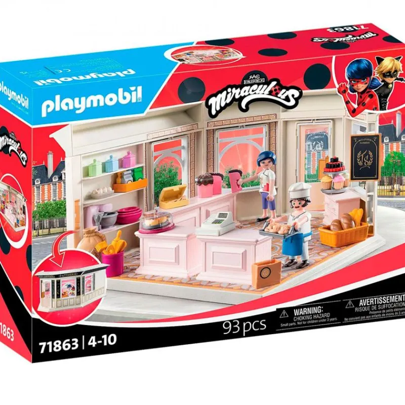 PLAYMOBIL Playmobil|Ladybug Miraculous: Pastelería Francesa