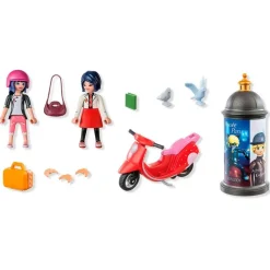 PLAYMOBIL Ladybug Miraculous: Paseo en Scooter- Playmobil