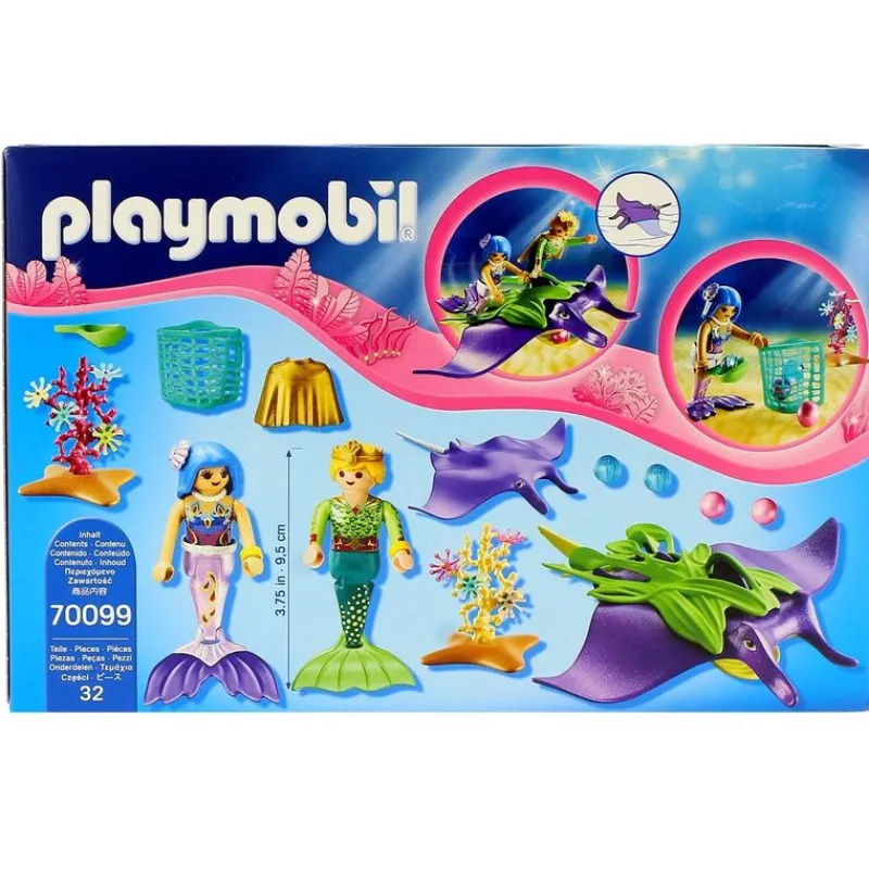 PLAYMOBIL Playmobil|Magic Recolectores de Perlas con Manta