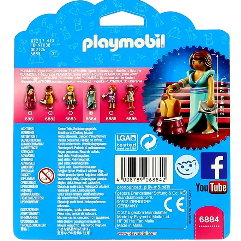 PLAYMOBIL Mujer con Vestido de Noche- Playmobil
