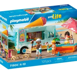 PLAYMOBIL Playmobil|My Life Camión Helados con Tienda Surf
