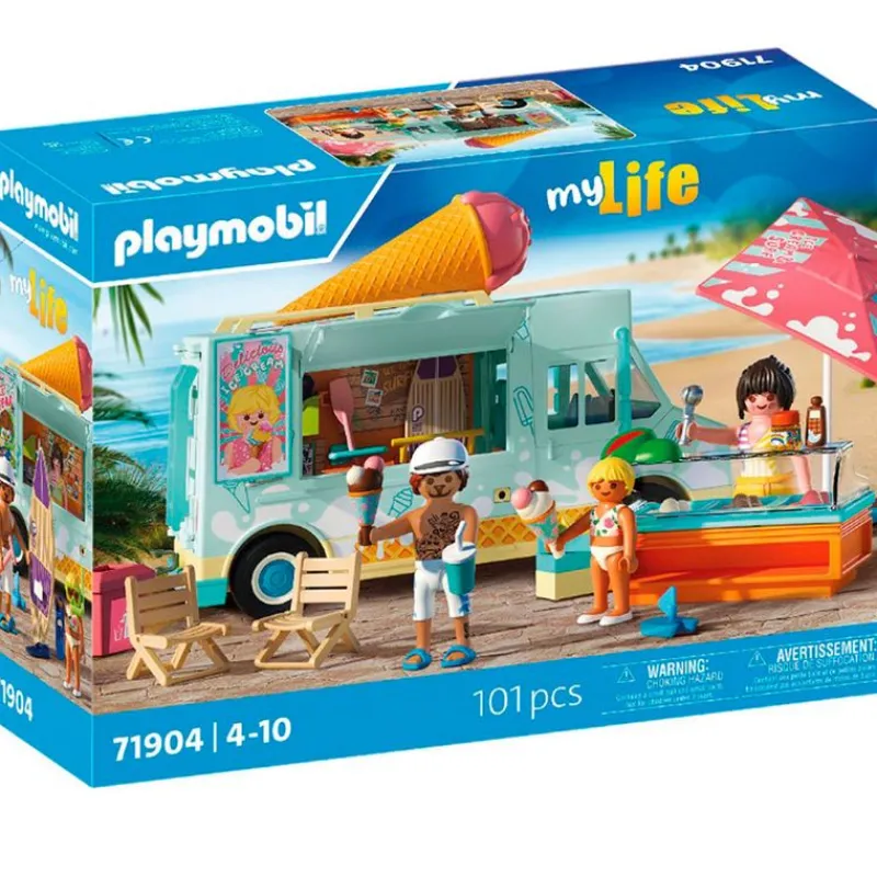 PLAYMOBIL Playmobil|My Life Camión Helados con Tienda Surf