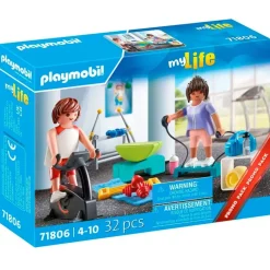 PLAYMOBIL My Life Entrenamiento Fitness- Playmobil