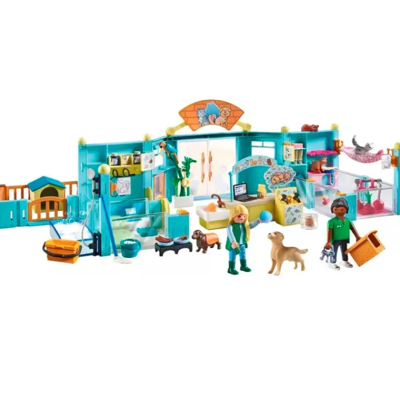 PLAYMOBIL Playmobil|My Life Hotel para Animales
