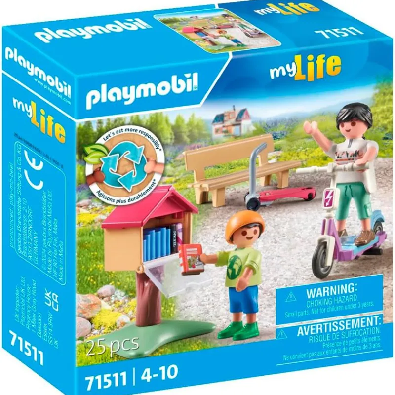 PLAYMOBIL My Life Intercambio de Libros- Playmobil