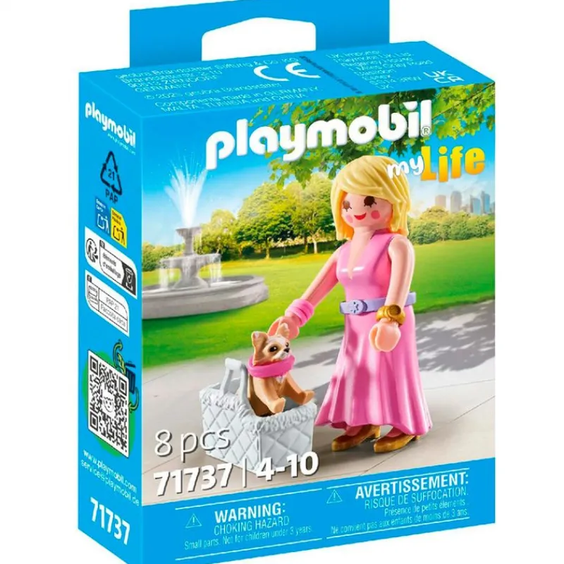 PLAYMOBIL Playmobil|My Life It-girl con Chihuahua