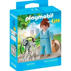 PLAYMOBIL My Life Manager con Dálmata- Playmobil