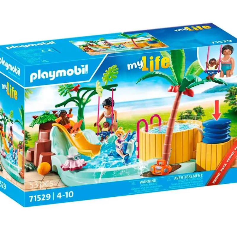 PLAYMOBIL My Life Piscina Infantil- Playmobil