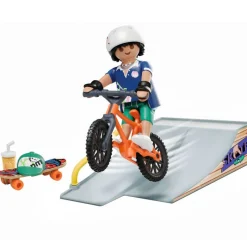 PLAYMOBIL Playmobil|My Life Skateboard con Rampa