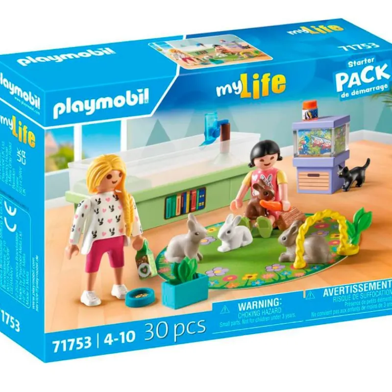 PLAYMOBIL Playmobil|My Life Starter Pack Familia de Conejos