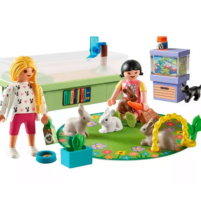 PLAYMOBIL Playmobil|My Life Starter Pack Familia de Conejos