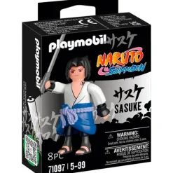 PLAYMOBIL Naruto Shippuden Sasuke Uchiha- Playmobil|Playmobil