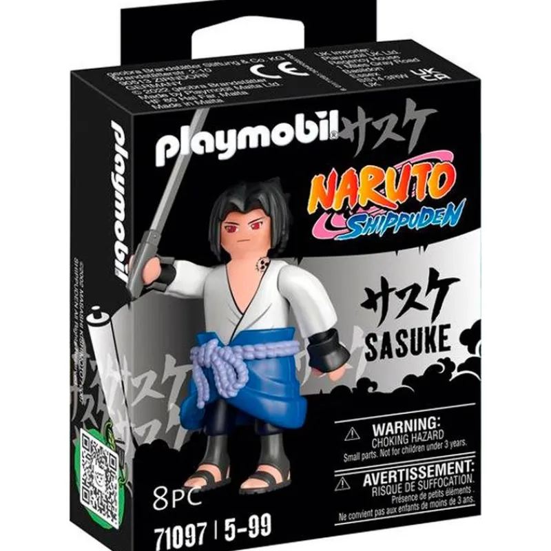 PLAYMOBIL Naruto Shippuden Sasuke Uchiha- Playmobil|Playmobil