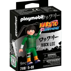 PLAYMOBIL Naruto Shippuden Figura Rock Lee- Playmobil|Playmobil