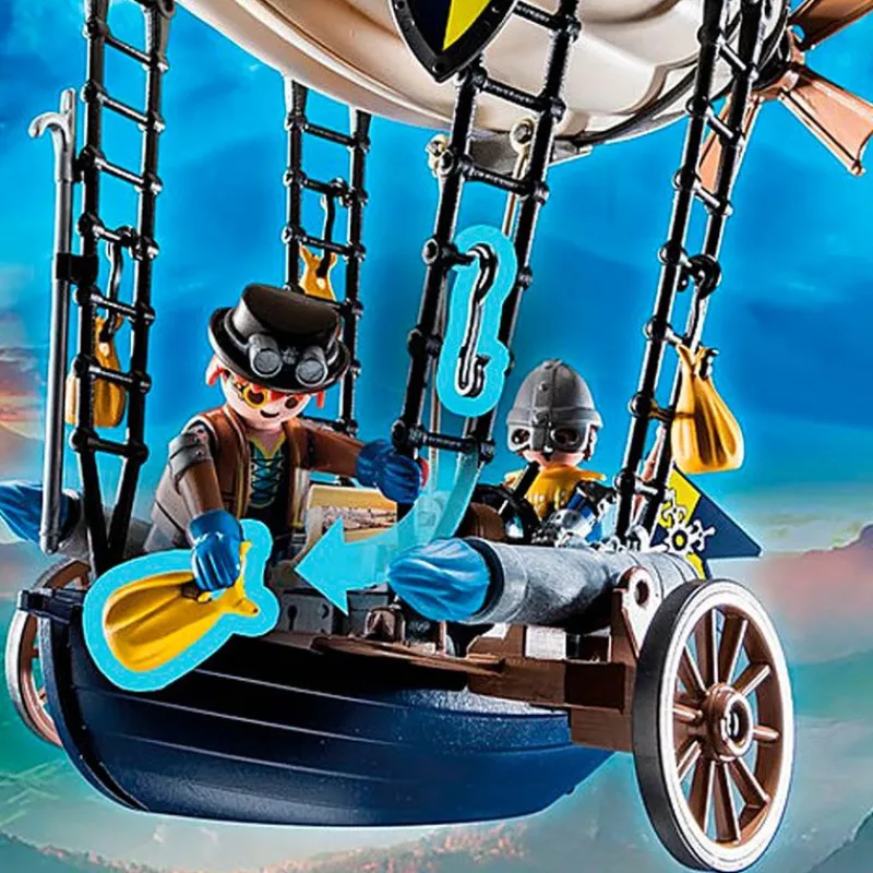 PLAYMOBIL Nolvemore Zeppelin Novelmore de Dario- Playmobil