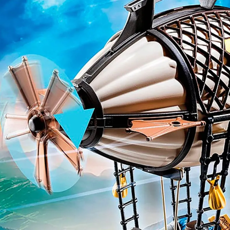 PLAYMOBIL Nolvemore Zeppelin Novelmore de Dario- Playmobil