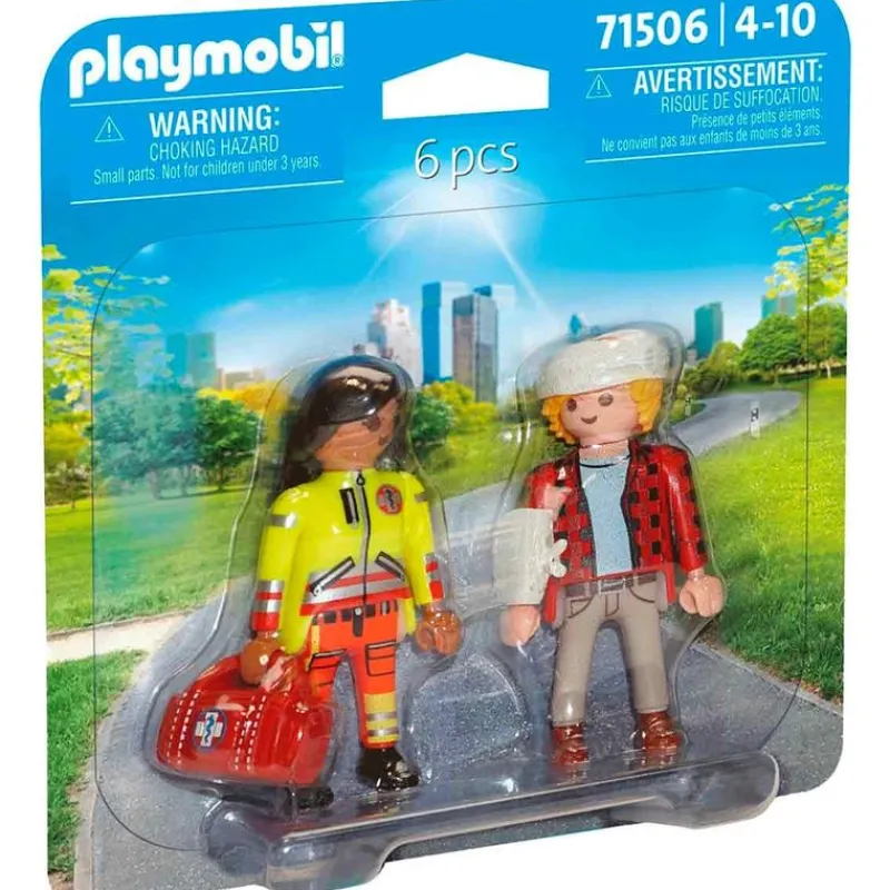 PLAYMOBIL Playmobil|Pack Duo Paramédico con Paciente