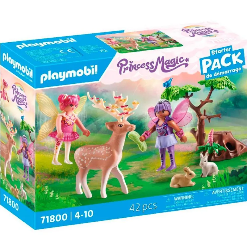 PLAYMOBIL Pack Hadas con Animales del Bosque- Playmobil