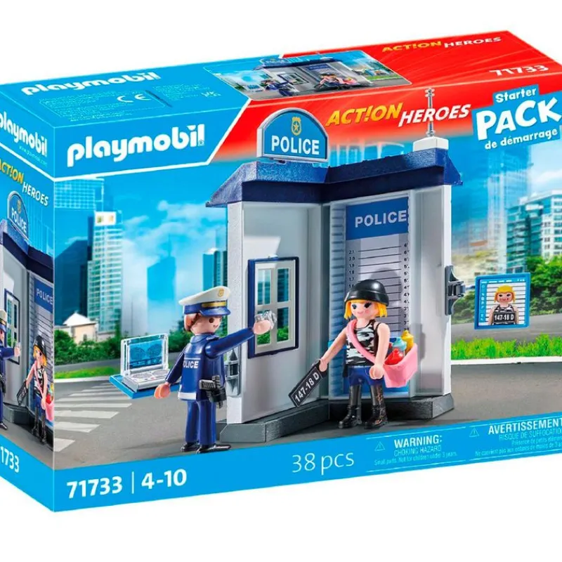 PLAYMOBIL Pack Sala de Policía- Playmobil