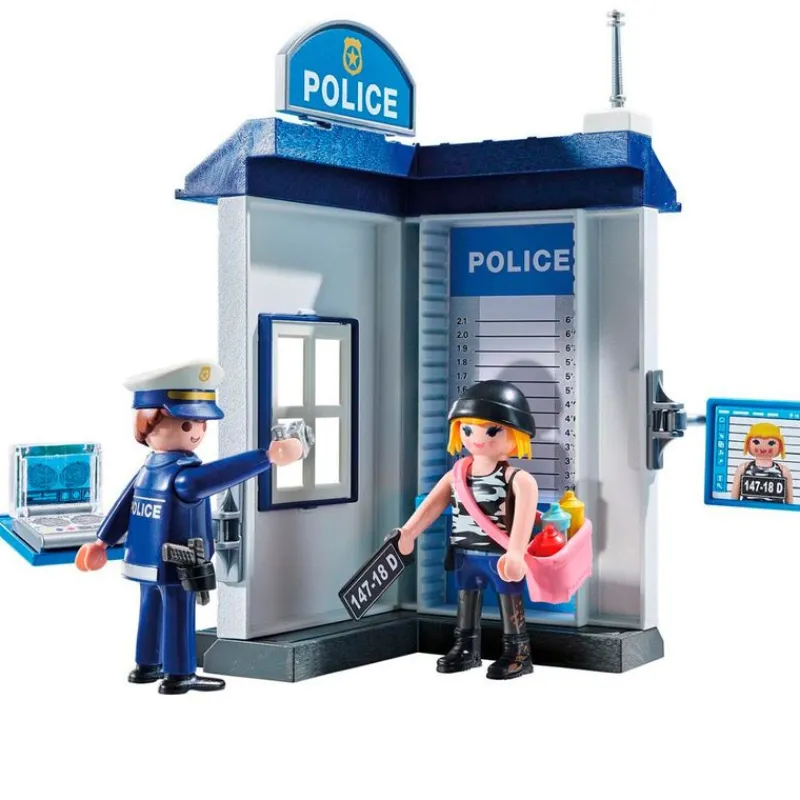 PLAYMOBIL Pack Sala de Policía- Playmobil